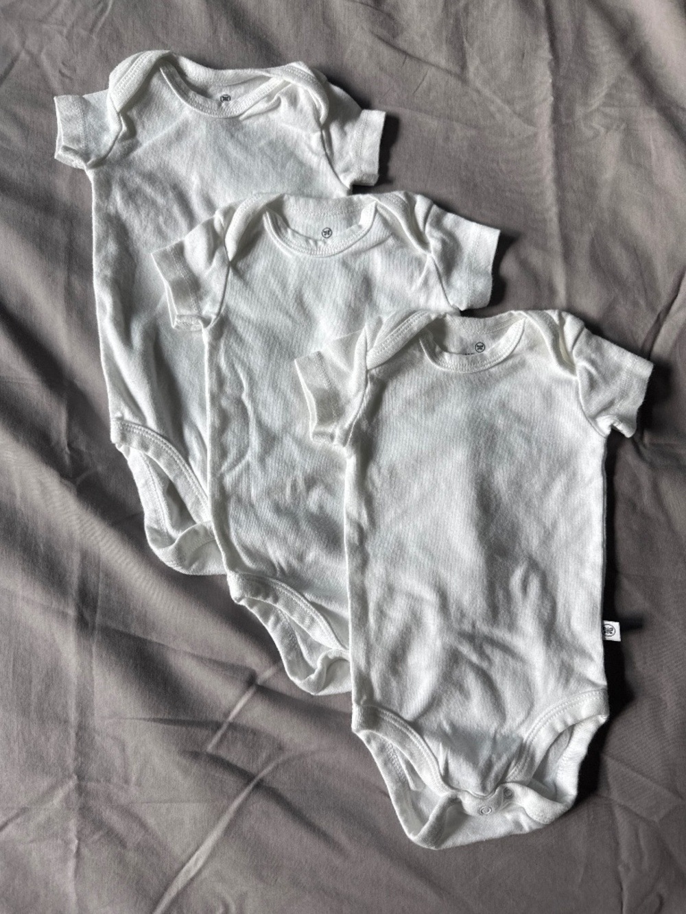 NWOT Honest Company Organic Cotton Bodysuits Bundle
